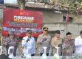 DPRD Kabupaten Bandung Barat Hadiri Press Release dan Pemusnahan Barang Bukti Polres Cimahi