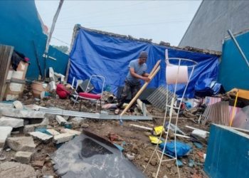 BPBD catat 520 rumah rusak akibat puting beliung di Bandung Barat